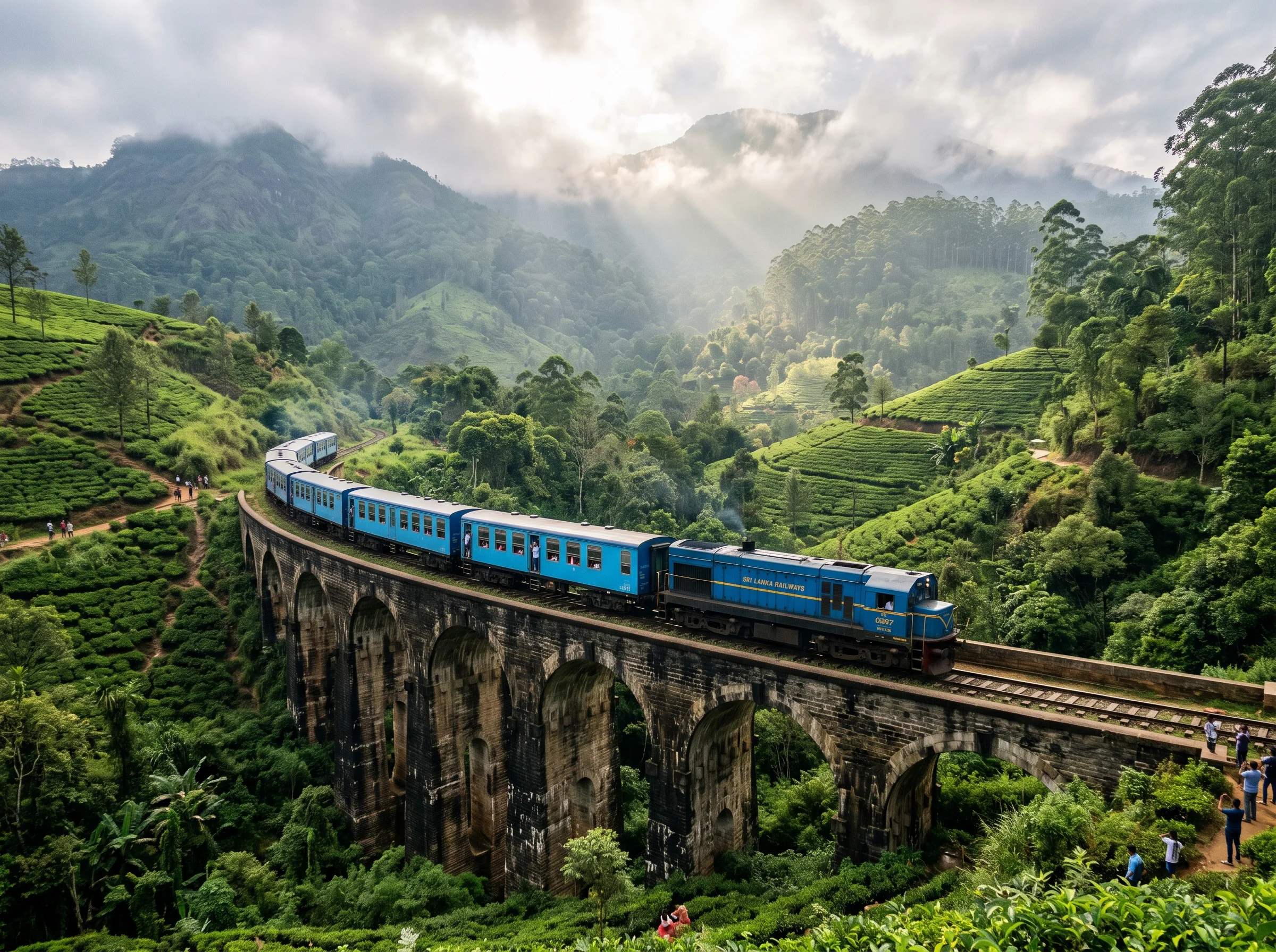 Scenic Train Journey from Kandy to Ella